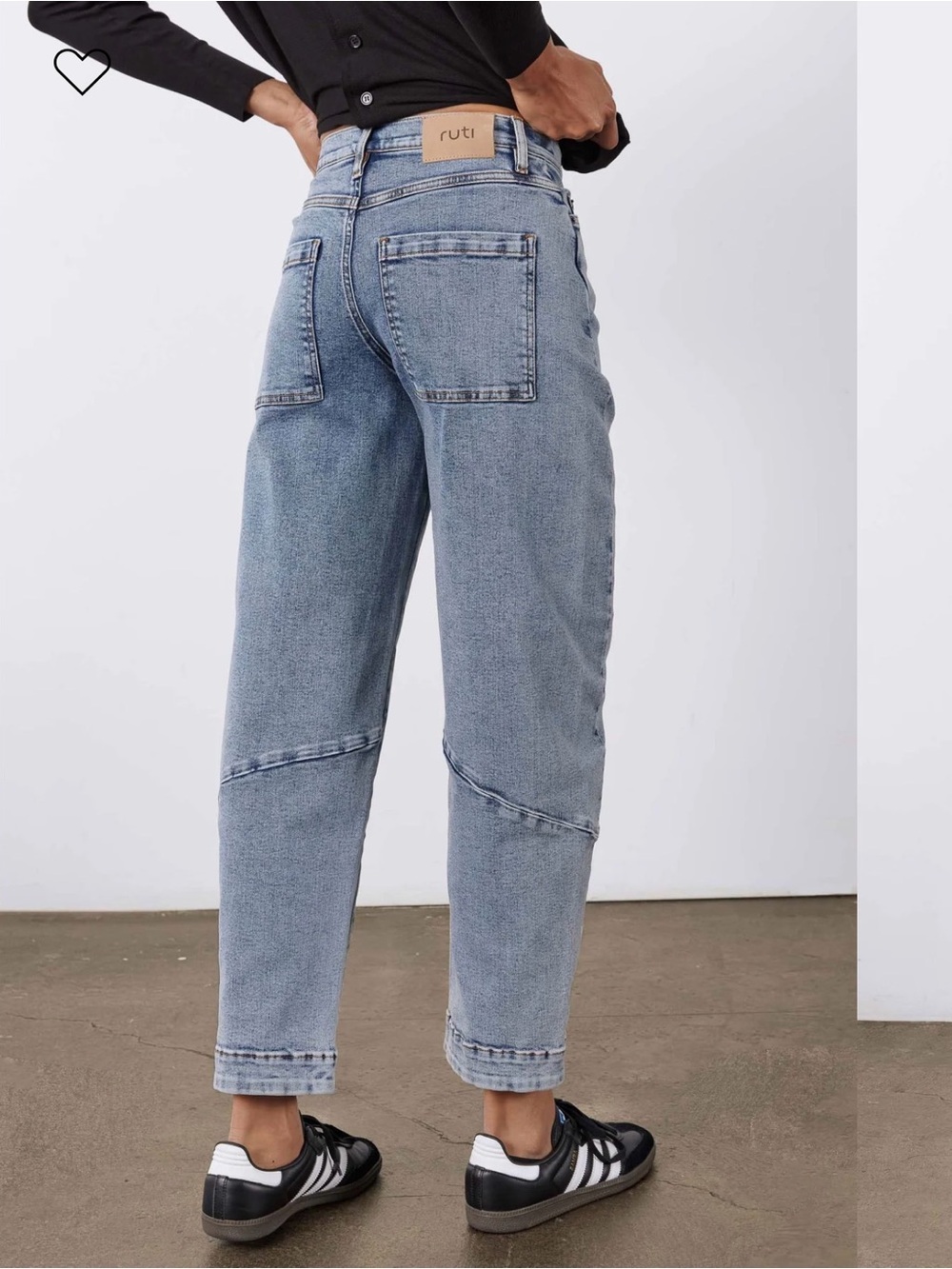 Ruti - The Slouchy Jean 2.0 Vintage Wash size 2